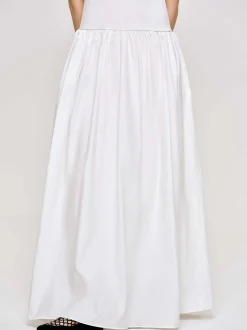 Women Source Unknown Clothing-Amal Drop Waist Racer Tank Dress, White
