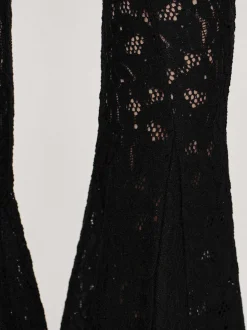 Women Source Unknown Accessories-Chantilly Lace Pants, Black