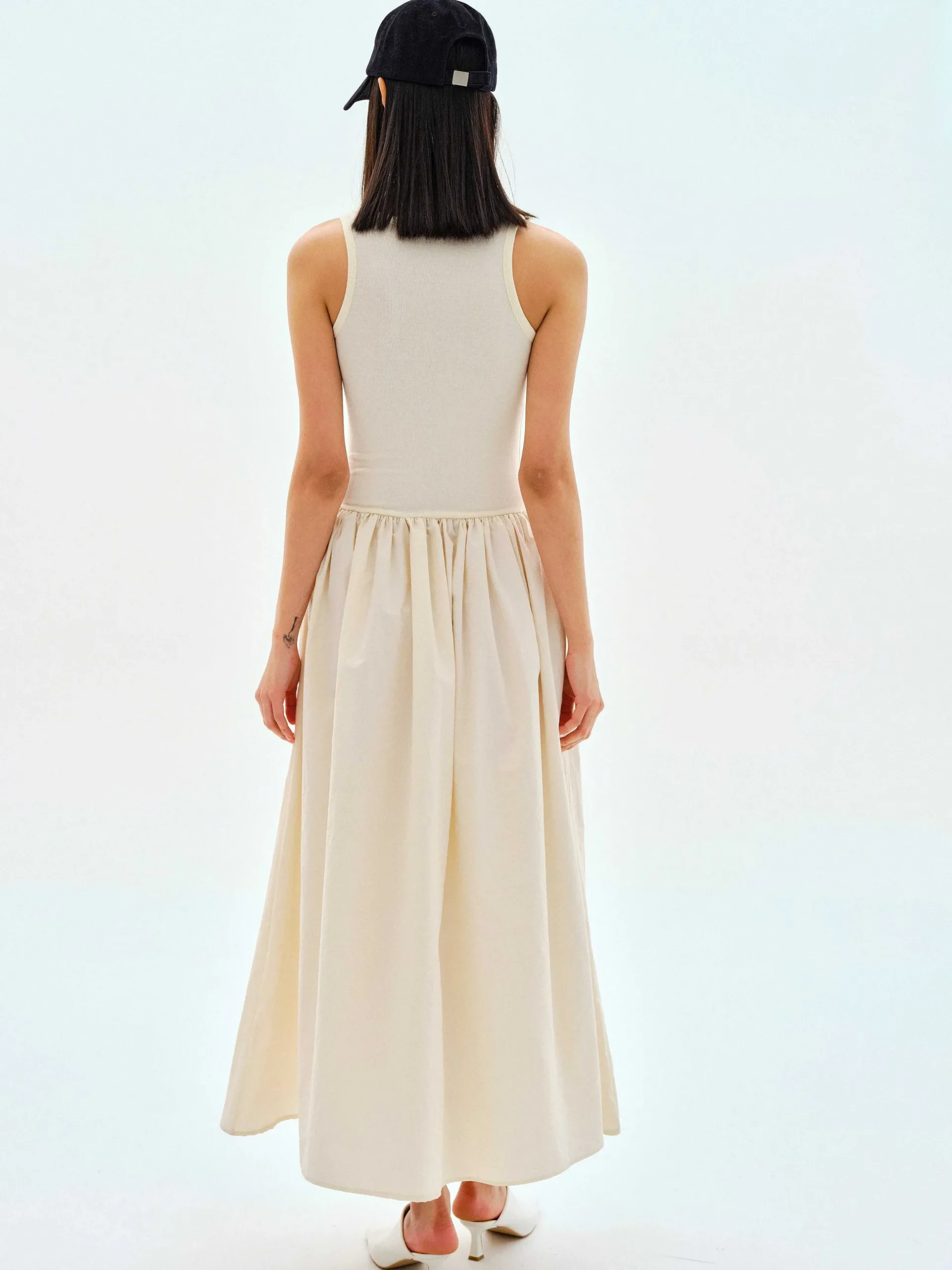Women Source Unknown Clothing-Cotton Tank Dress,