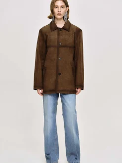 Women Source Unknown Accessories-Faded Sponge Jacket, Kobicha