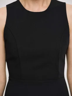 Women Source Unknown Dresses-Fitted Maxi Dress, Black