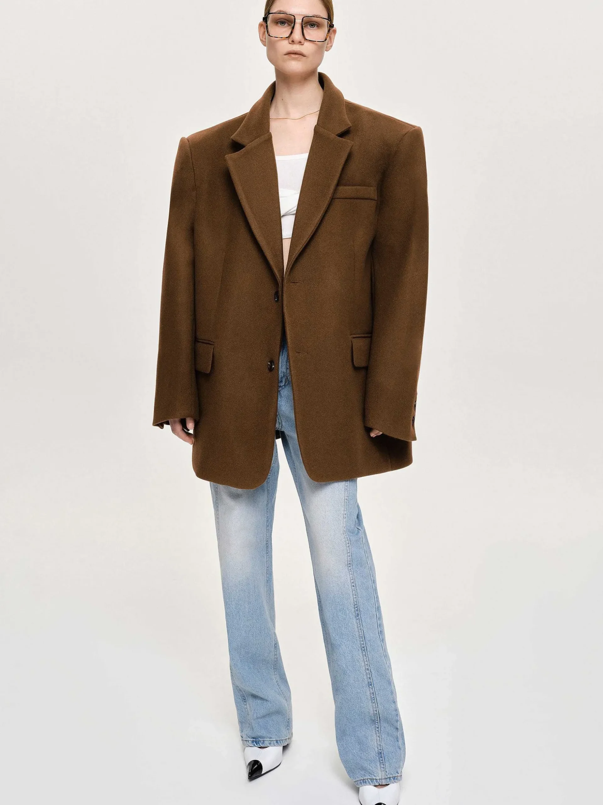 Women Source Unknown Accessories-Hayk Oversized Boyfriend Blazer,