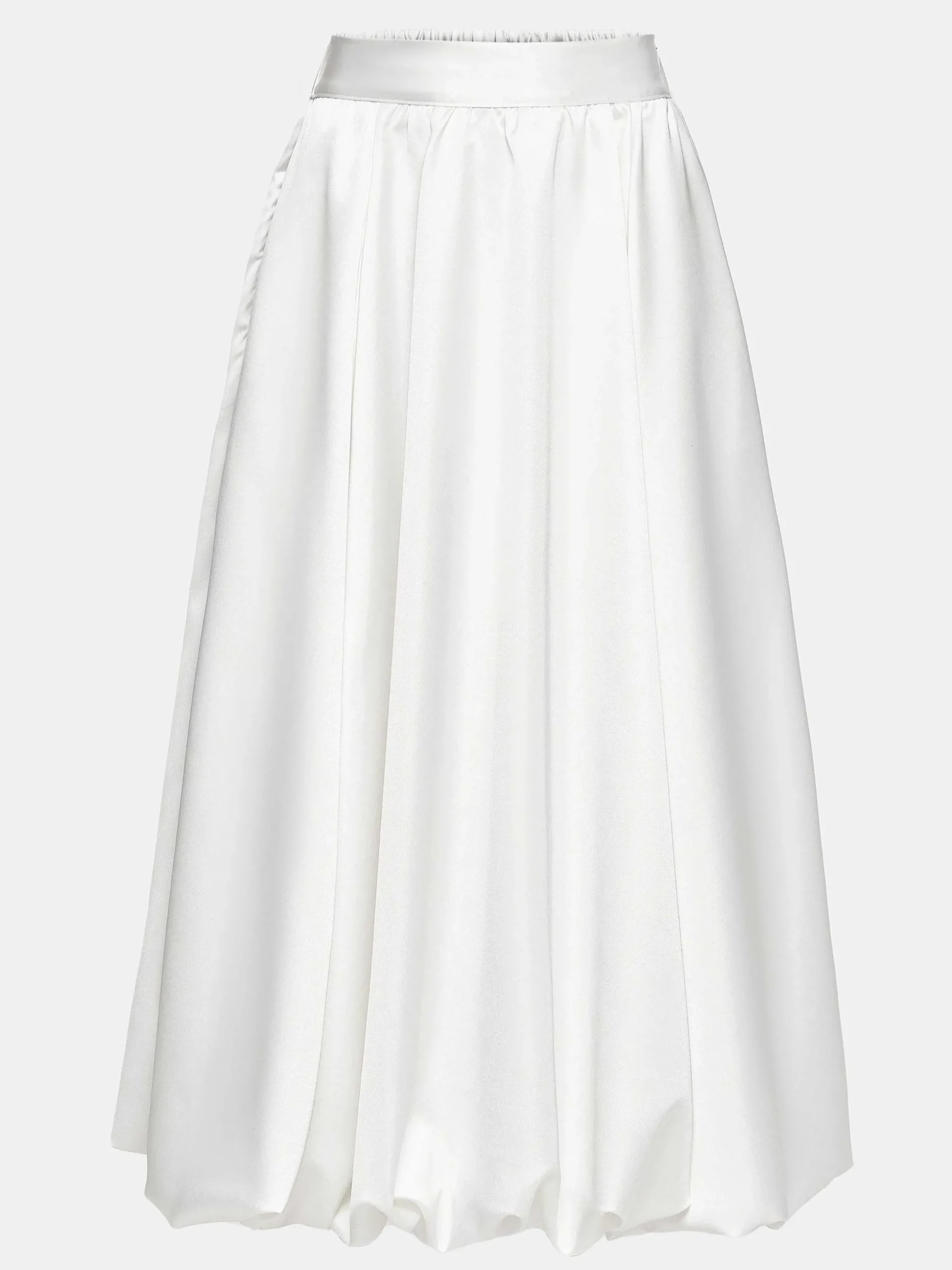 Women Source Unknown Clothing-Kaleido Puffball Skirt, White
