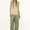 Women Source Unknown Accessories-Long Split Bandeau, Powder