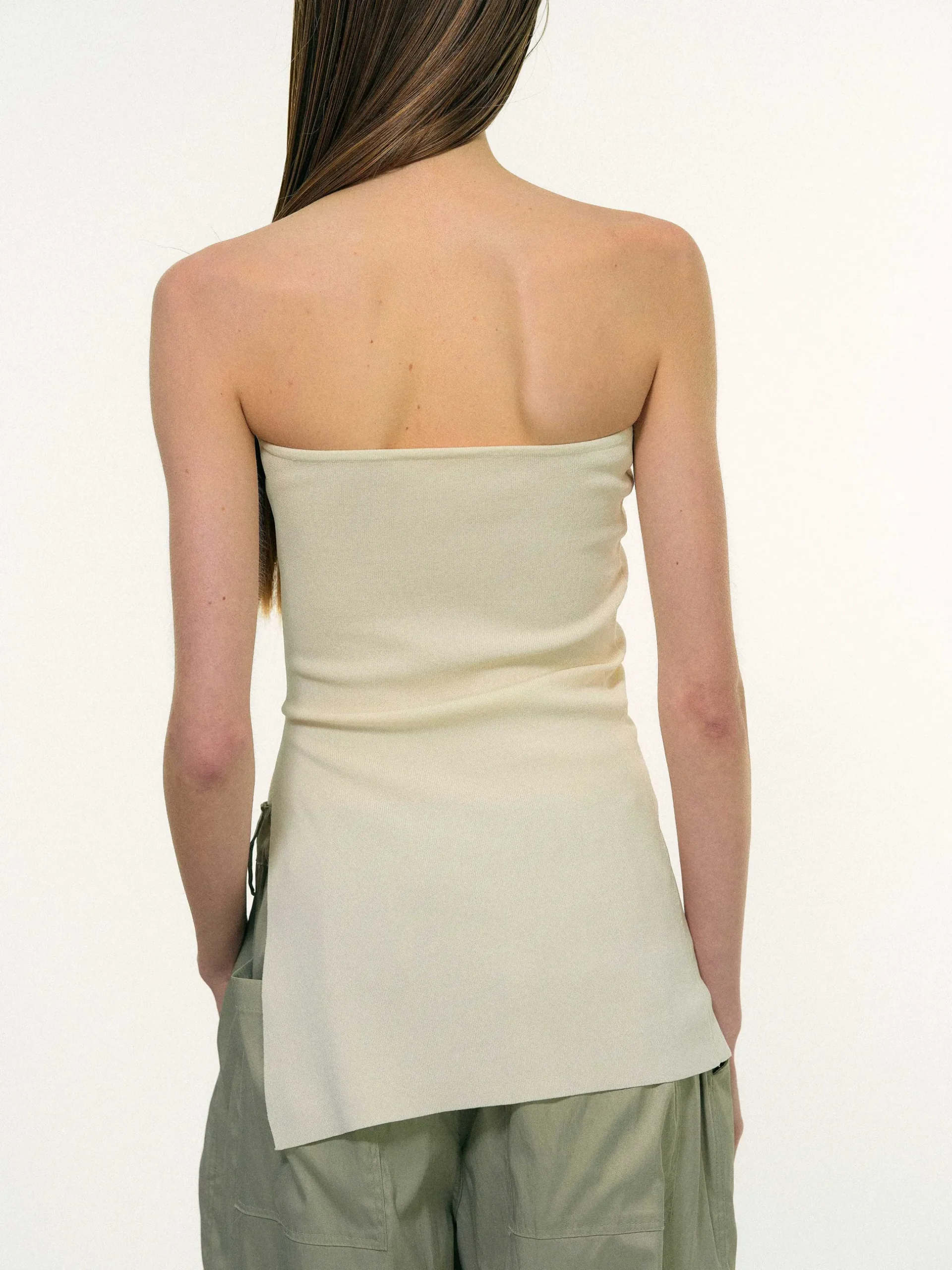 Women Source Unknown Accessories-Long Split Bandeau, Powder