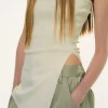 Women Source Unknown Accessories-Long Split Bandeau, Powder