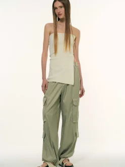 Women Source Unknown Accessories-Long Split Bandeau, Powder