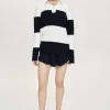 Women Source Unknown Accessories-Matias Oversized Knit Polo, Navy