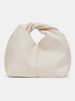 Women Source Unknown Clothing-Mini Twist Bag, Ivory