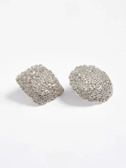Women Source Unknown Accessories-Mismatched Earrings, Silver