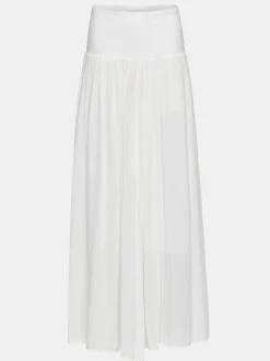 Women Source Unknown Clothing-Ocelia Drop Waist Maxi Skirt, White