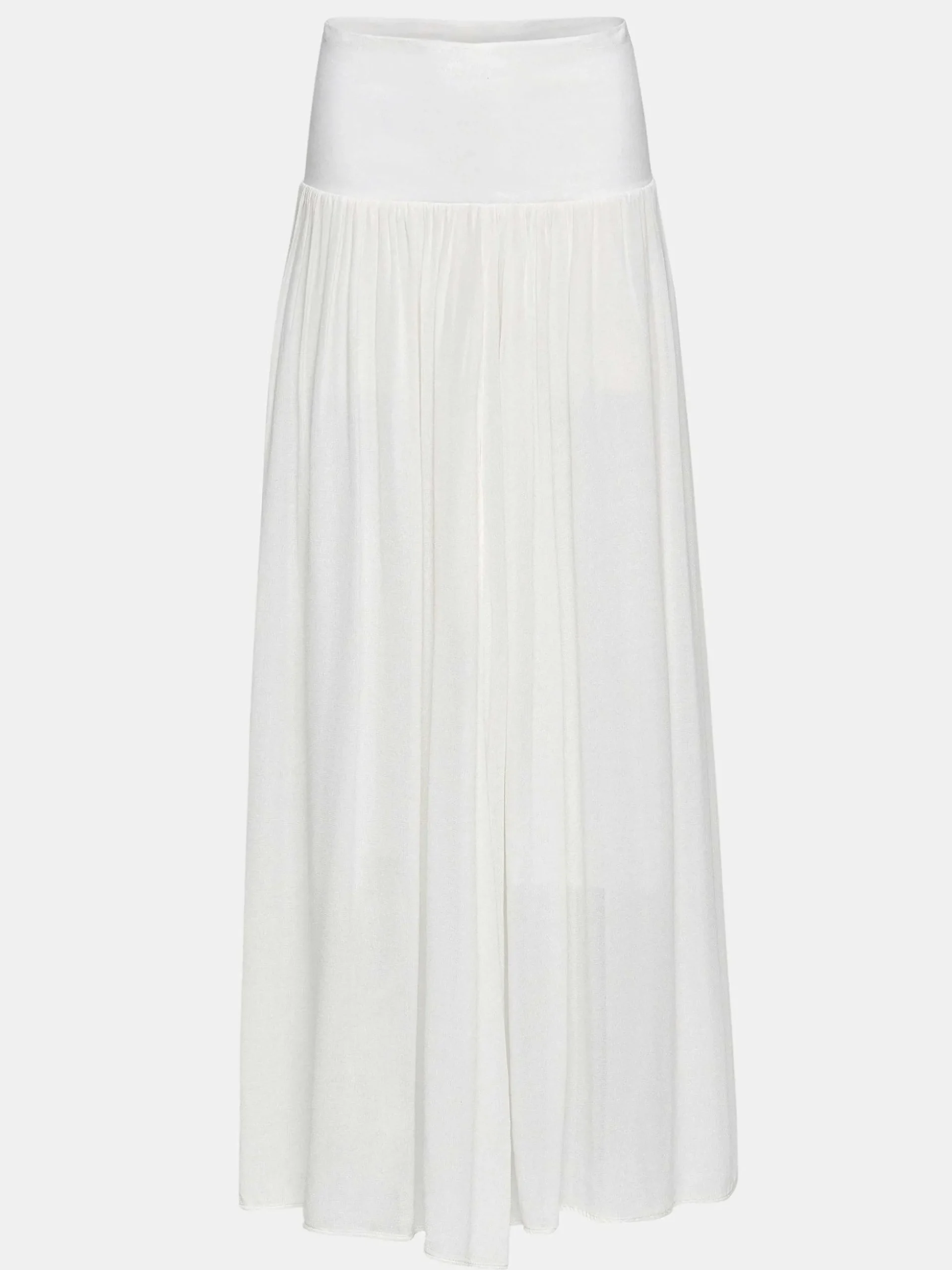 Women Source Unknown Clothing-Ocelia Drop Waist Maxi Skirt, White