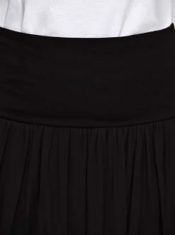 Women Source Unknown Clothing-Ocelia Drop Waist Maxi Skirt, Black
