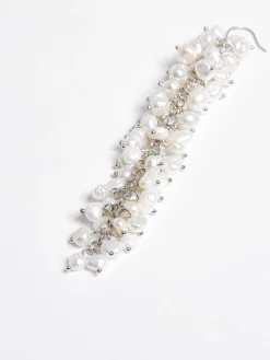 Women Source Unknown Clothing-Pearl Drop Earrings, White