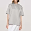 Women Source Unknown Accessories-Satin T-Shirt, Silver