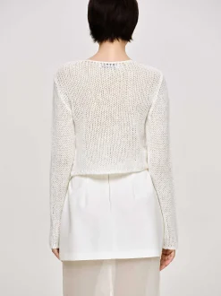 Women Source Unknown Co-Ords-Semi-Sheer Knit, Birch