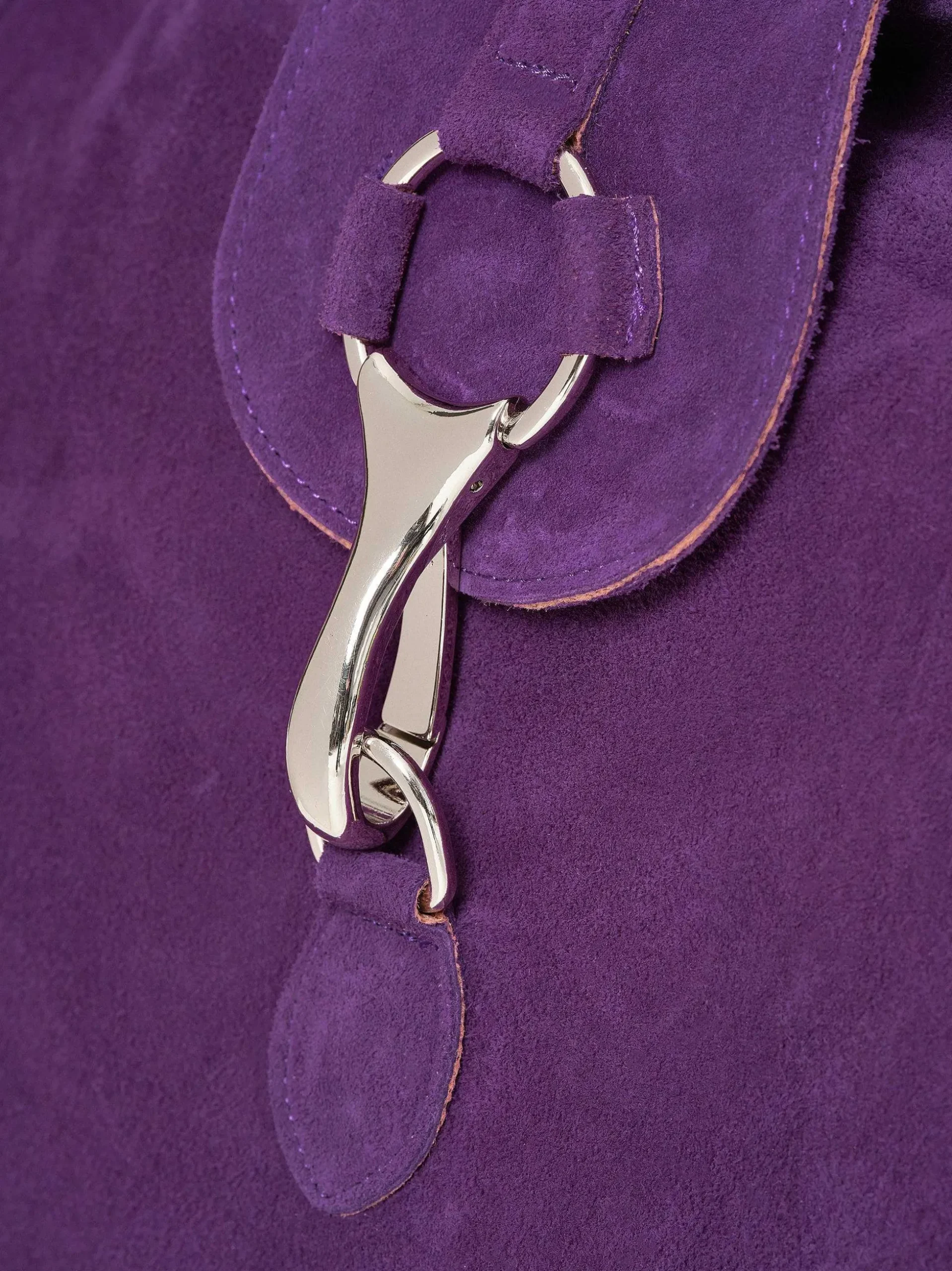 Women Source Unknown Shoes & Bags-Suede Hobo Bag, Plum
