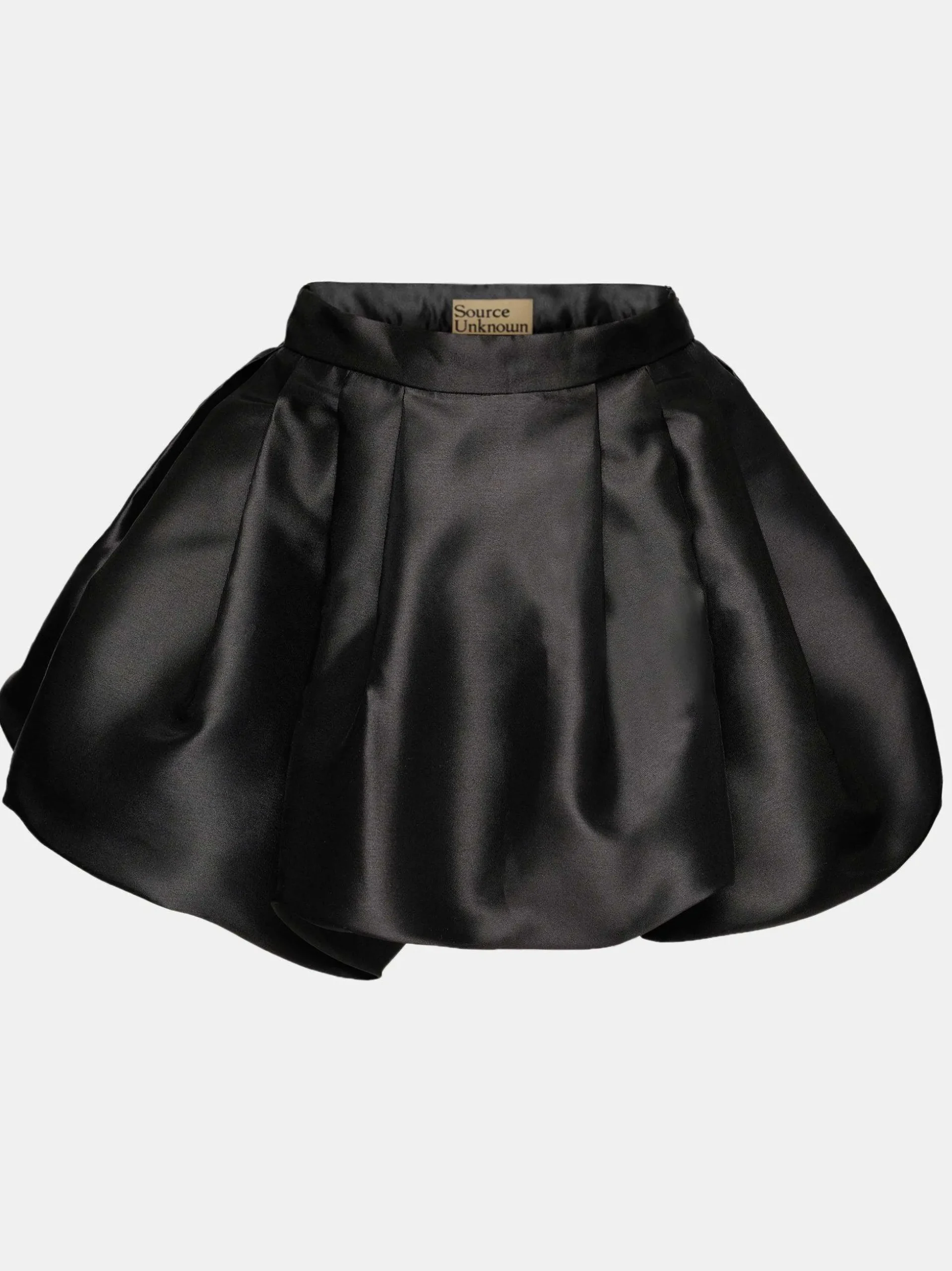 Women Source Unknown Bottoms-Suki Bubble Hem Miniskirt, Black