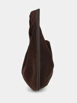 Women Source Unknown Shoes & Bags-Vida Suede Mini Tote Bag, Cocoa