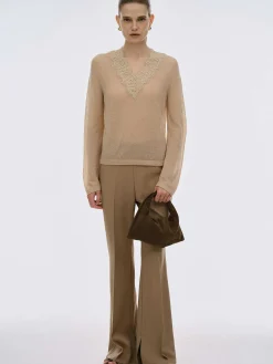 Women Source Unknown Shoes & Bags-Vida Suede Mini Tote Bag, Walnut