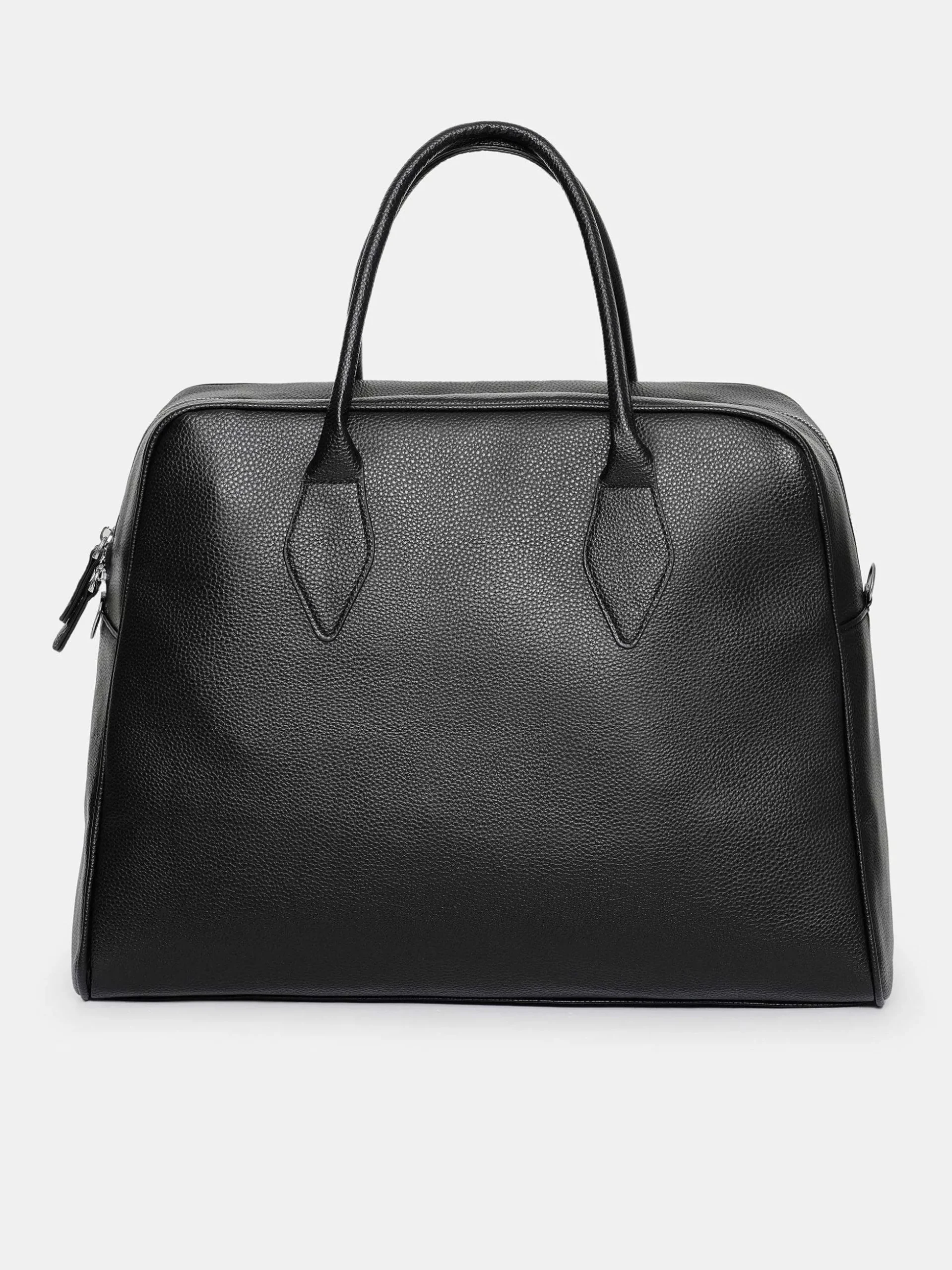 Women Source Unknown Shoes & Bags-Xlarge Weekender Faux-Leather Bag, Black