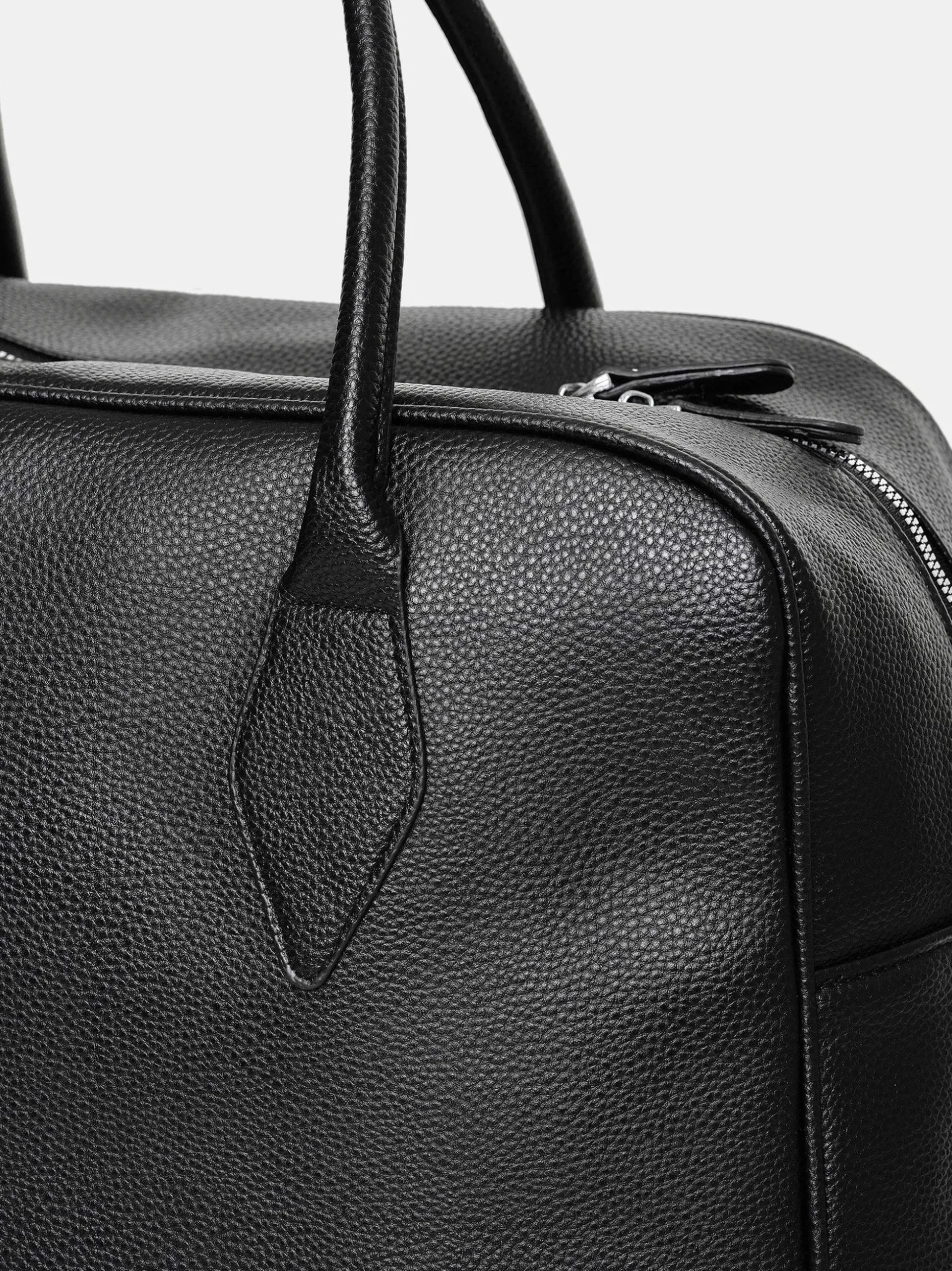 Women Source Unknown Shoes & Bags-Xlarge Weekender Faux-Leather Bag, Black